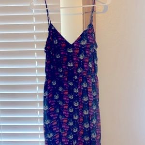 Lightweight cute print Ecoté dress
